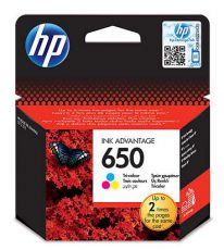 Картридж для принтера и МФУ HP 650 CZ102AE многоцветный для DJ IA 2515/2516 (200стр.)